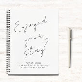 Minimale gastfeedback notitieboek