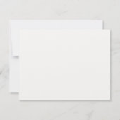 Minimale Gele Dinosaurius Babykamer Notitiekaart Kaart (Achterkant)