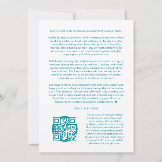 Minimale Geliefde Stijlvolle Grappige Trouwfoto Ka Save The Date (Achterkant)