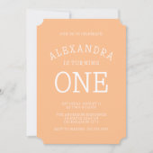 Minimale gemiddelde Oranje poolwond eerste geboort Kaart (Voorkant)