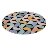 Minimale geometrie: Scandinavisch kunstwerk Poster Snijplank (Hoek)