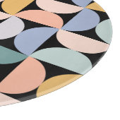 Minimale geometrie: Scandinavisch kunstwerk Poster Snijplank (Hoek)