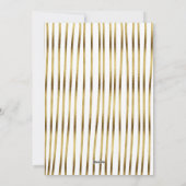 Minimale geometrische kerstboom kerstkaart (Achterkant)