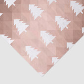 Minimale geometrische roos goudmaasbomen tissuepapier (Detail)