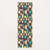 minimale geometrische vogels yogamat (Voorkant)