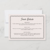 Minimale, gescallopeerde kaart voor grensovergange (Voorkant)