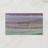 Minimale getextureerde penseelstreken voor grafisc visitekaartje (Voorkant)