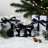 Minimale gevoelige cedar Leaf Pine Needles & Pinec Inpakpapier Vel