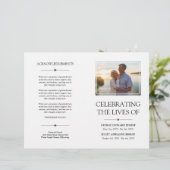 Minimale gezamenlijke viering van het begrafenispr (Staand voorkant)