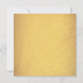 Minimale Gold- en zwarte eenvoudige foto zonder fo Save The Date (Achterkant)