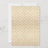 Minimale Gold XOXO Valentijnsdag Foto (Achterkant)