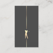 Minimale Golfspeler Visitekaartje (Voorkant)