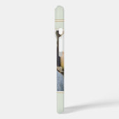 Minimale Goud & Saliegroen Moeder Gevestigde Foto Case-Mate iPhone Case (Achterkant / Links)