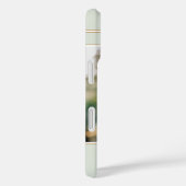 Minimale Goud & Saliegroen Moeder Gevestigde Foto Case-Mate iPhone Case (Achterkant / Rechts)
