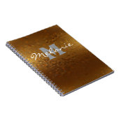 Minimale Gouden Elegante Notitieboek (Rechterzijde)