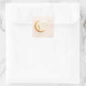 Minimale Gouden Ramadan Kareem Sticker – Elegant I (Tas)