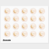 Minimale Gouden Ramadan Kareem Sticker – Elegante (Vel)