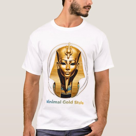 Minimale Gouden Thee T-shirt (Voorkant)