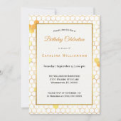 Minimale goudhoningraat op zaterdag kaart (Voorkant)