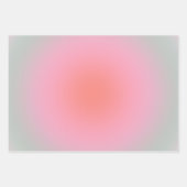 Minimale gradiënt pasta Aura Inpakpapier Vel (Voorkant 3)