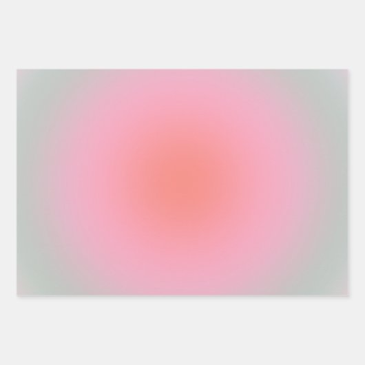 Minimale gradiënt pasta Aura Inpakpapier Vel (Voorkant 2)