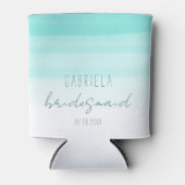 Minimale gradiëntmint aangepast bridesmaid blikjeskoeler (Voorkant)