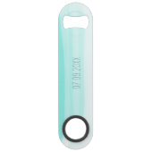 Minimale gradiëntmint aangepast bridesmaid speed flessenopener (Achterkant)