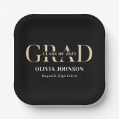 Minimale graduatiepartij papieren bordje (Voorkant)