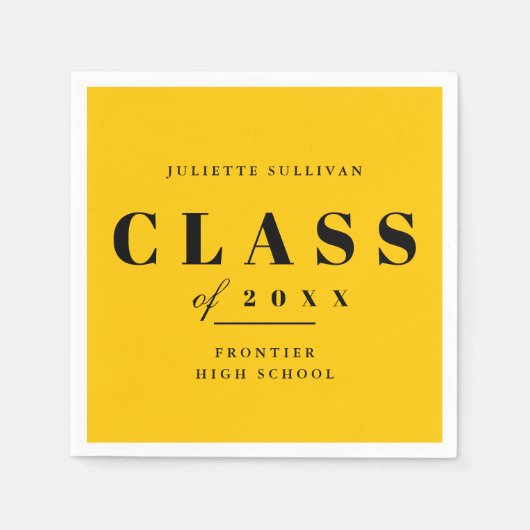 Minimale graduatiepartij servet (Voorkant)