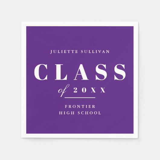 Minimale graduatiepartij servet (Voorkant)