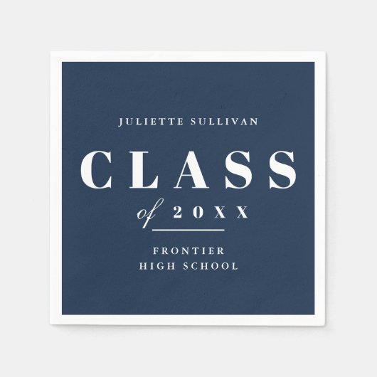 Minimale graduatiepartij servet (Voorkant)