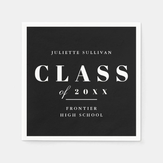 Minimale graduatiepartij servet (Voorkant)