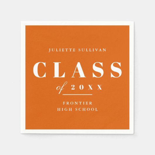 Minimale graduatiepartij servet (Voorkant)