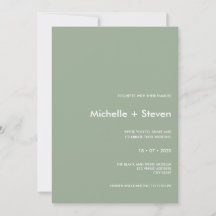 Minimale grafische opslag | Typografie Wedding