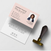 Minimale grafische professionele fotoservices visitekaartje