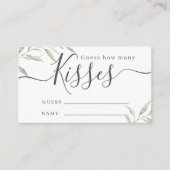 Minimale grienery veronderstelt hoeveel kissenspel informatiekaartje (Voorkant)