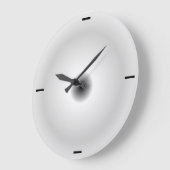Minimale grijs > Plain Wall klokken (Hoek)