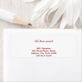 Minimale grijs We hebben verplaatst Voeg naam en a Etiket (Insitu)