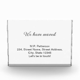 Minimale grijs We hebben verplaatst Voeg naam en a Fotoblokken