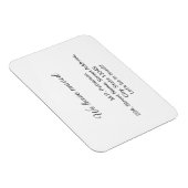 Minimale grijs We hebben verplaatst Voeg naam en a Magneet (Rechterzijde)