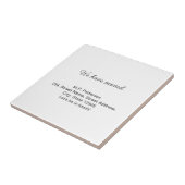 Minimale grijs We hebben verplaatst Voeg naam en a Tegeltje (Zijkant)