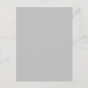 Minimale grijze ansichtkaart   Schoon modern ontwe Briefkaart