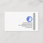 Minimale Grijze Zuid Lusje Startstichter CEO Visitekaartje (Achterkant)