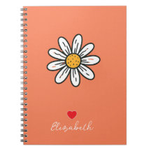 Minimale grillige Daisy handgetekende bloem