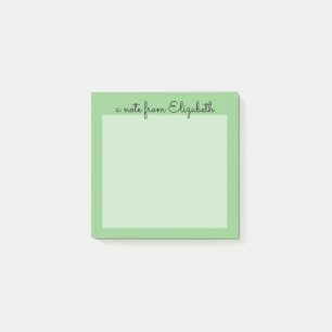 Minimale groene pasta post-it® notes