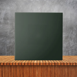 Minimale, groene, stevige, eenvoudige kleur tegeltje