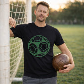 Minimale Groene Voetbal T-shirt