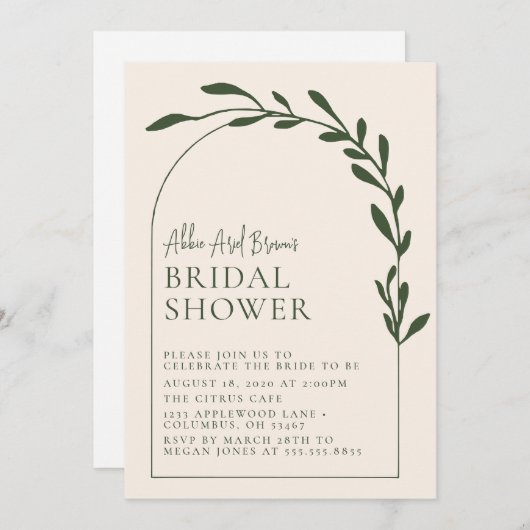 Minimale Groense Vrijgezellenfeest van de Tekst va Kaart (Voorkant / Achterkant)