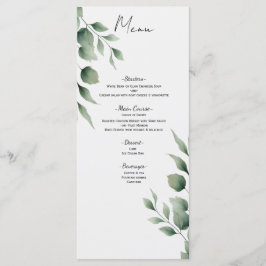 Minimale groenvoorziening laat modern wit huwelijk menu