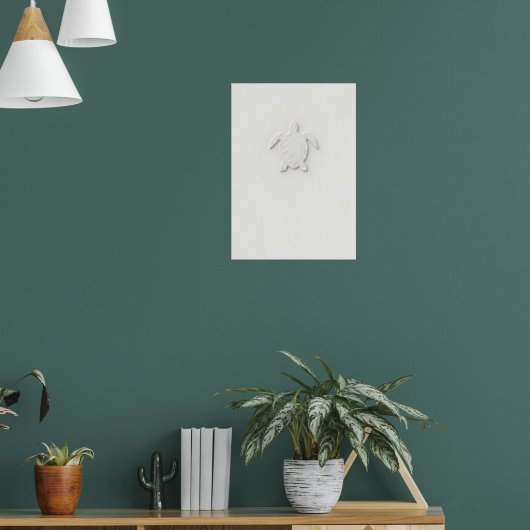 Minimale haakonstposter poster (Woonkamer 1)